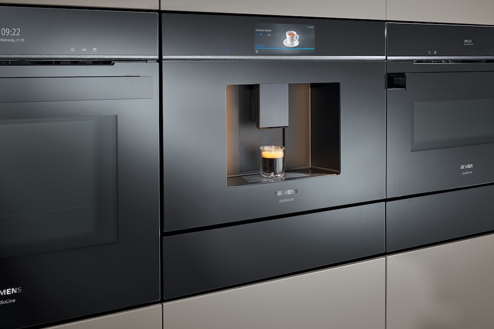 Siemens Coffee BuiltIn EspressoDoppio CT918L1B0