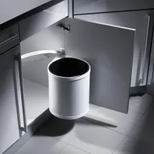 Afvalsysteem in draaideuren