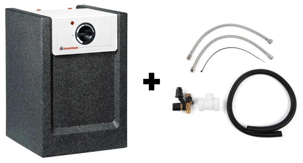 Plaatsing keukenboiler