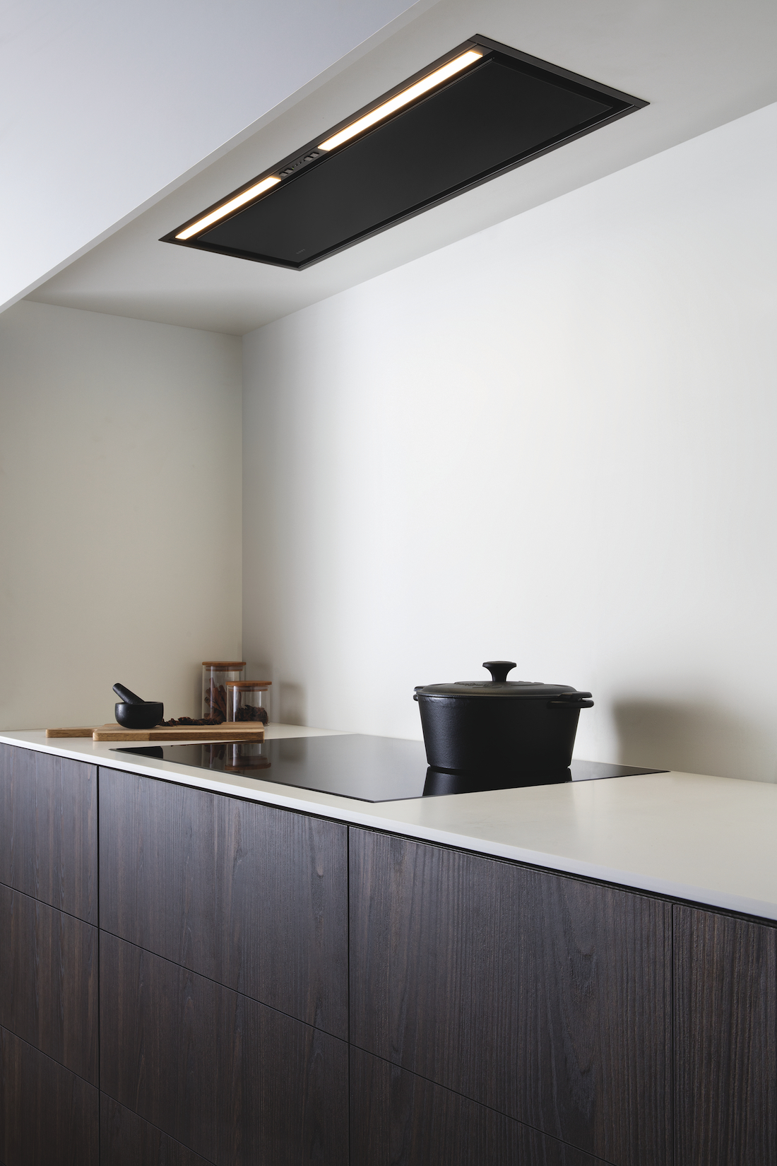 Plafondunits afzuigkap Crystal