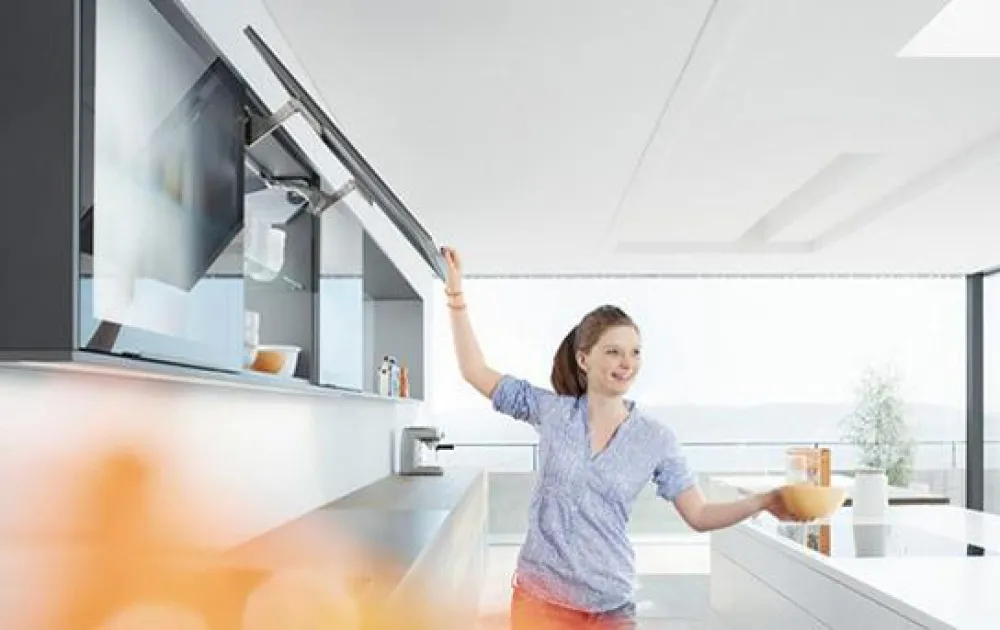 Klapdeurenbeslag grote eendelige fronten