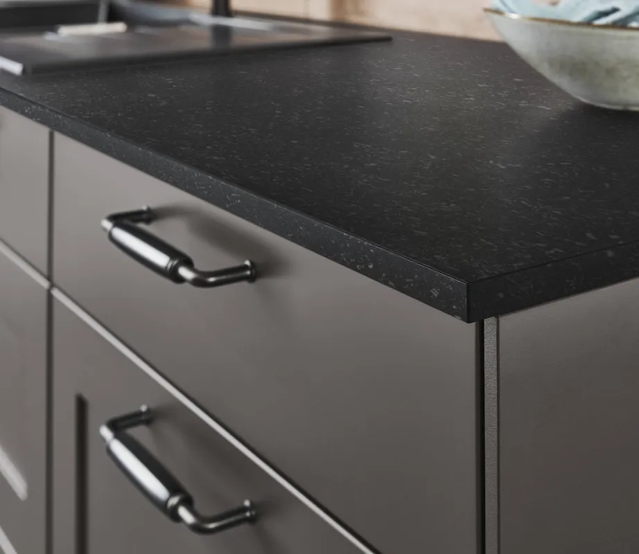 Frontafwerking Melamine