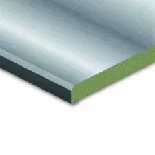 Vlak omgezet met geronde rand